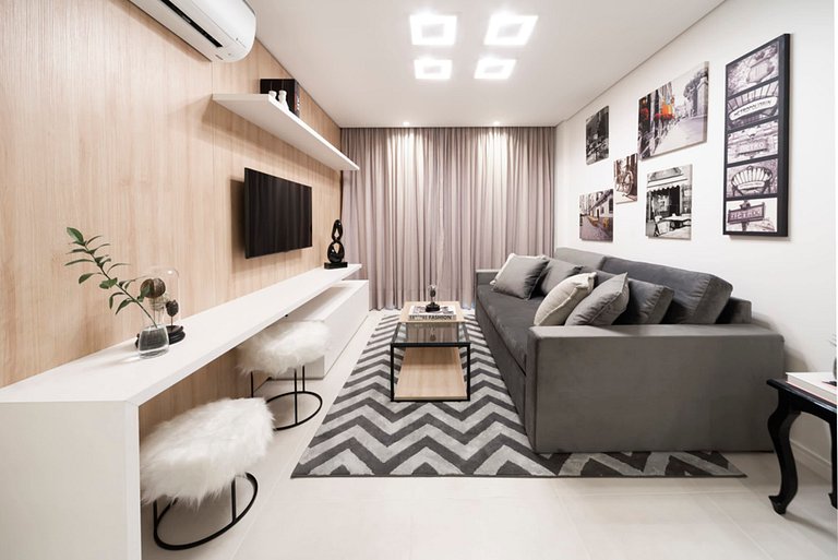 Extraordinary apartment in the center of Gramado.