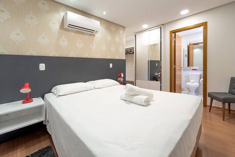 Brand new and modern apartment in the center of Gramado.