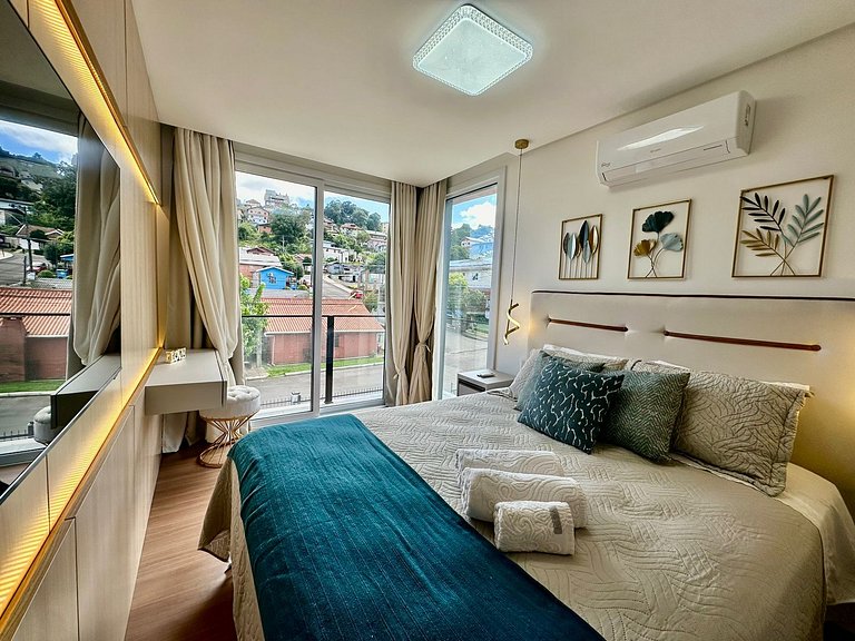 Sophisticated Apartment with Balcony in Gramado