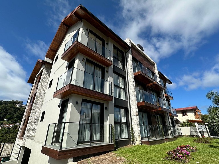 Sophisticated Apartment with Balcony in Gramado