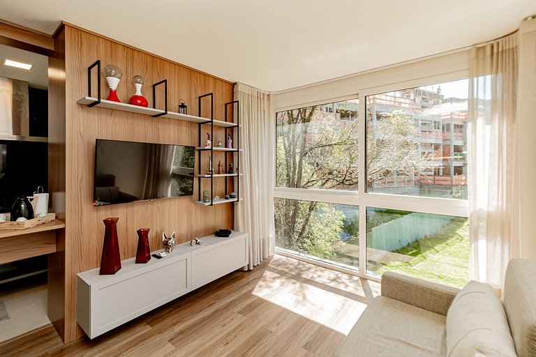 Apto Exclusivo Próximo da Catedral de Pedra!