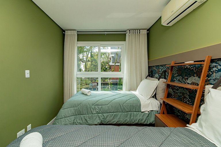 Apto Novo e Completo 2 Suítes no Bairro Bavária