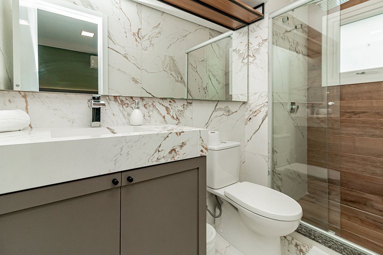 Apto Novo e Completo 2 Suítes no Bairro Bavária