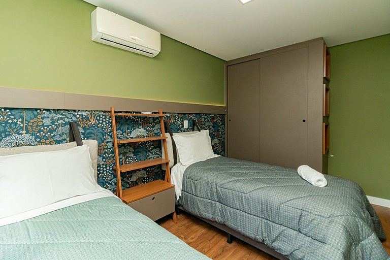 Apto Novo e Completo 2 Suítes no Bairro Bavária