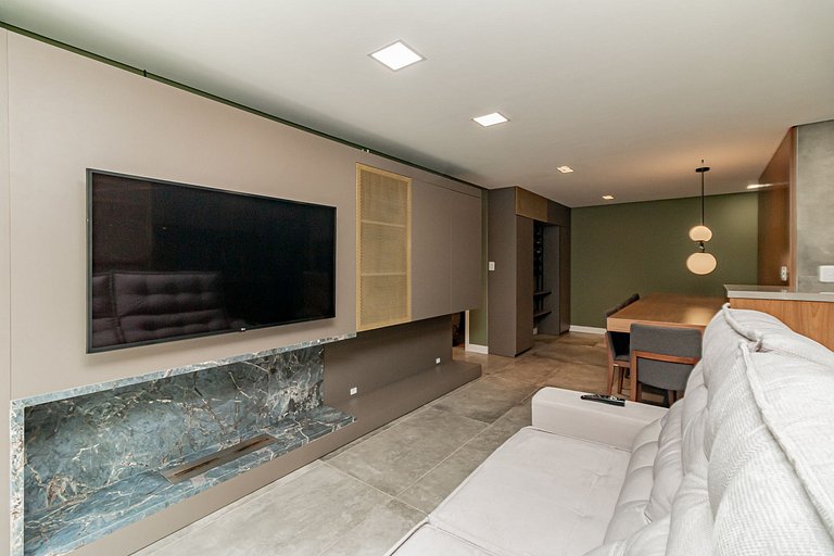 Apto Novo e Completo 2 Suítes no Bairro Bavária