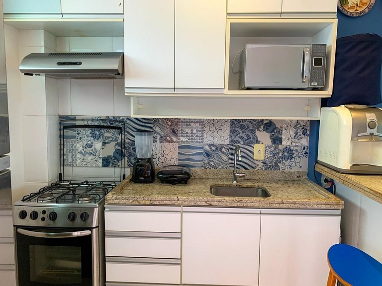 Aconchegante 2 dormitórios com 3 piscinas