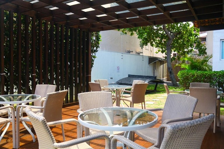 Aconchegante 2 dormitórios com 3 piscinas